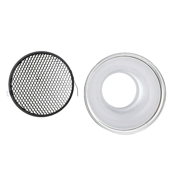 Standard Reflector Diffuser Lamp Shade Dish, Reflector Diffuser Lamp Shade 7 Inch  for Bowens Mount for Studio Strobe Flash Light