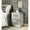 Silver, variant on Silver Main Color - Faux Diamonds Embellishment - Entertainment Area - Functional Accent Piece