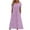 Purple, variant on Summer Eyelet Dresses for Women Boho 2025 Trendy V Neck Short Sleeve Long Dress Casual Beach Vacation Outfits