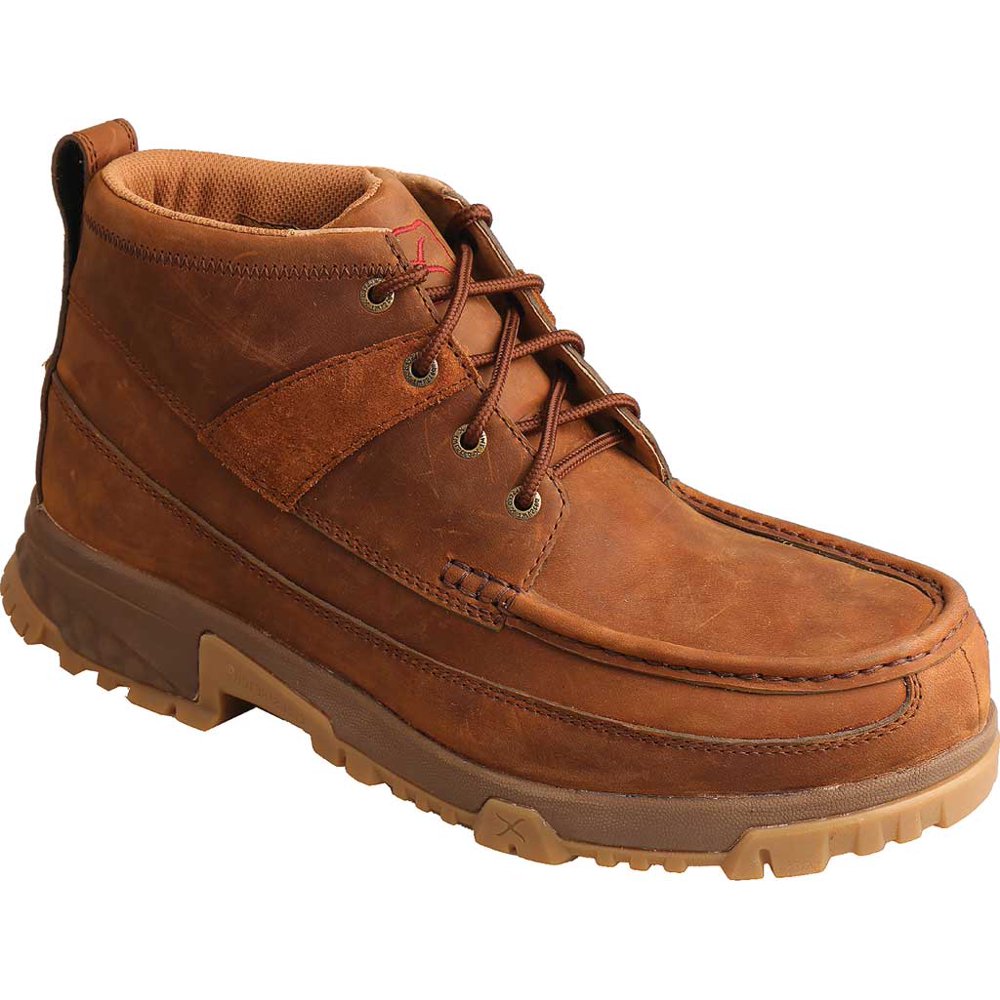 Twisted X Men's Twisted X MXCC004 4" Comp Toe Work Boot Oiled Saddle