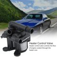 thumbnail image 4 of Heater Control Valve, Practical High Performance 64118391417 Durable Car Part Black  For Repair Replacement For E31 E32 E34, 4 of 8