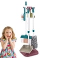 thumbnail image 4 of Kids Cleaning Set Housekeeping Pretend Play Set Cleaning Toys Gift for Toddlers Include Broom Mop Duster Dustpan Brushes Rag and Organizing Stand, 4 of 8