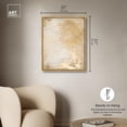 thumbnail image 4 of Sun Brust Gilding II Canvas Print Minimalist Art by Art Remedy, Gold Frame, 24 x 30, 4 of 6