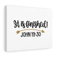 thumbnail image 4 of Scripture Walls John 19:30 Finished Bible Verse Canvas Christian Wall Art Ready to Hang Unframed, 4 of 12