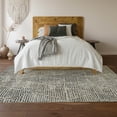 thumbnail image 6 of Addison Rugs Mayfield Washable Transitional Diamond Gray Rectangle Rug, 10' x 14', 6 of 6