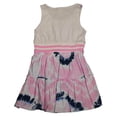 thumbnail image 4 of Flowers by Zoe - Little Girls Sleeveless Dress - 18 Styles and Colors Available 35618-3T (white tie dye), 4 of 8