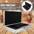 thumbnail image 3 of KAKOWELY Étui pour Microphone Coque Rigide Support de Rangement pour Micro Sans Fil pour Extérieur, 13.78x"X7.56"X2.56 Pouces, 3 of 5
