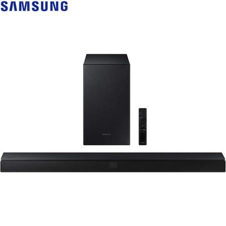 Restored Samsung HW-T550 Soundbar with Dolby Audio, 3D Surround Sound (HW-T550/ZA) (Refurbished)