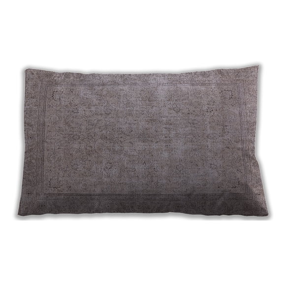 Ahgly Company Indoor Rectangular Mid-Century Modern Lumbar Throw Pillow, 13 inch by 19 inch