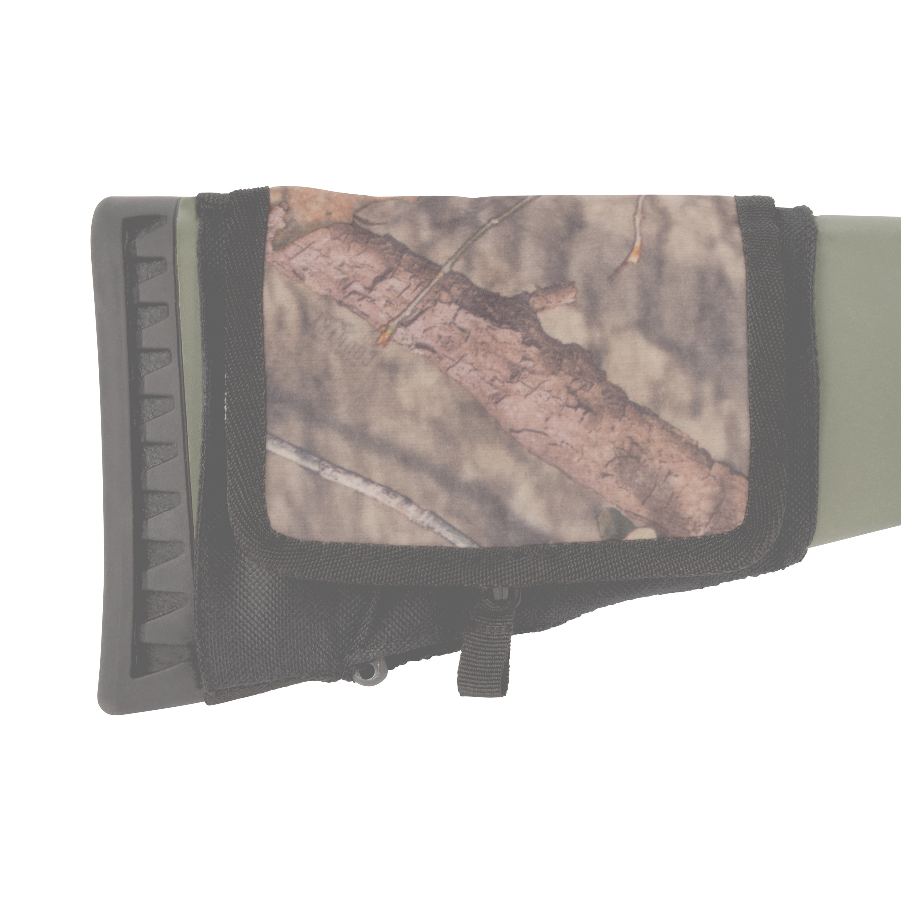 Allen Company Elastic Butt Stock Cartridge Holder With Flap, Mossy Oak Break-Up Country Camo