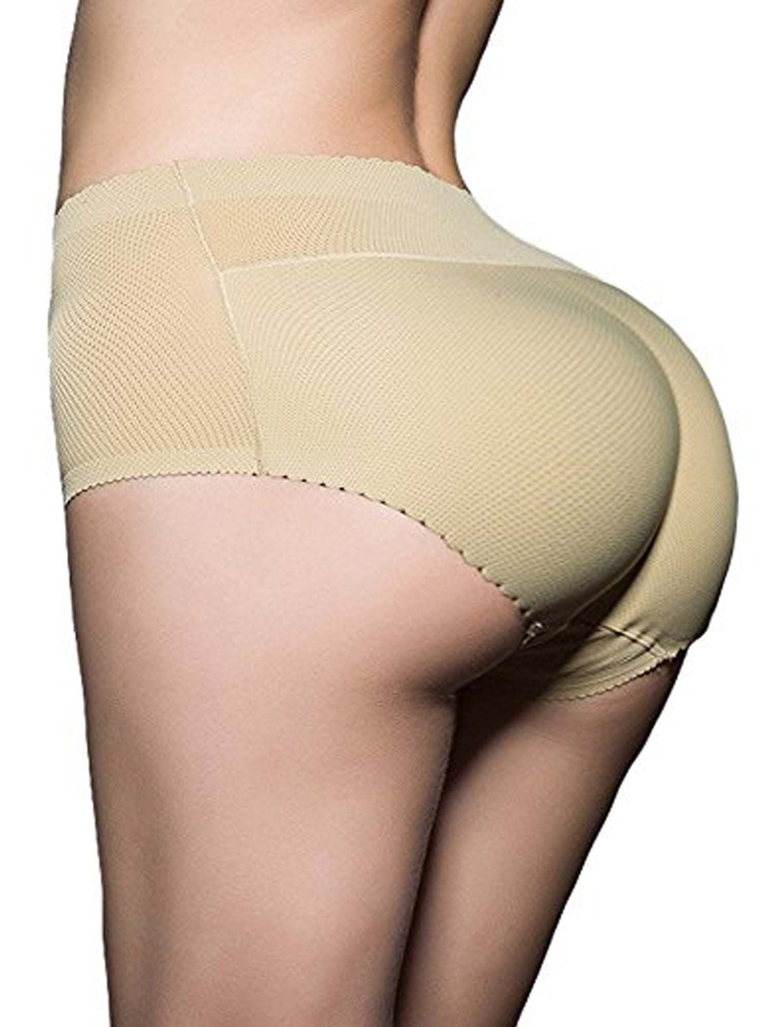 Lelinta Butt Lifter Padded Panty Enhancing Body Shaper Brief for Women Seamless Underwear 