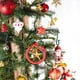 thumbnail image 3 of Ganchos de juguete para árbol de Navidad, colgante al aire libre, calcetines de Navidad, adorno, corona, eslinga, bola colgante, decoración del hogar, 10 piezas, 3 of 4