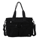 thumbnail image 1 of Bolso Tote Bag de Pana 14 Pulgadas Unisex Bolso Belug, Negro, 1 of 5