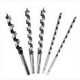 thumbnail image 1 of Hex Shank 5Pcs Carpenter's 230mm Drill Bit Woodwork Hole Saw Spiral Wood Drilling for Furniture Cut, 1 of 5