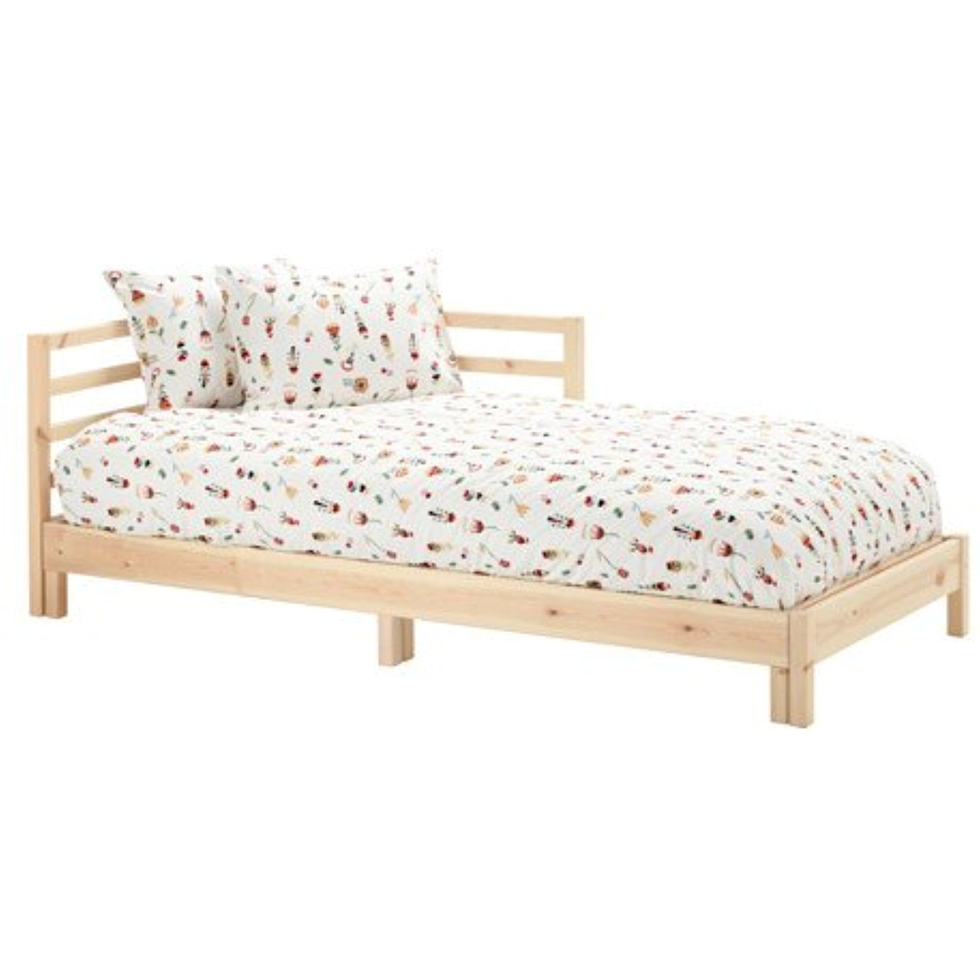 IKEA Daybed with 2 mattresses, pine, Minnesund firm 12204.261711.2622