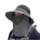 thumbnail image 2 of Sombreros de verano para hombre, máscara solar, protección para el cuello, transpirables, de cara completa, con protección solar, 2 of 4