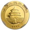 thumbnail image 3 of 2001 China 1/20 oz Gold Panda MS-69 NGC, 3 of 3