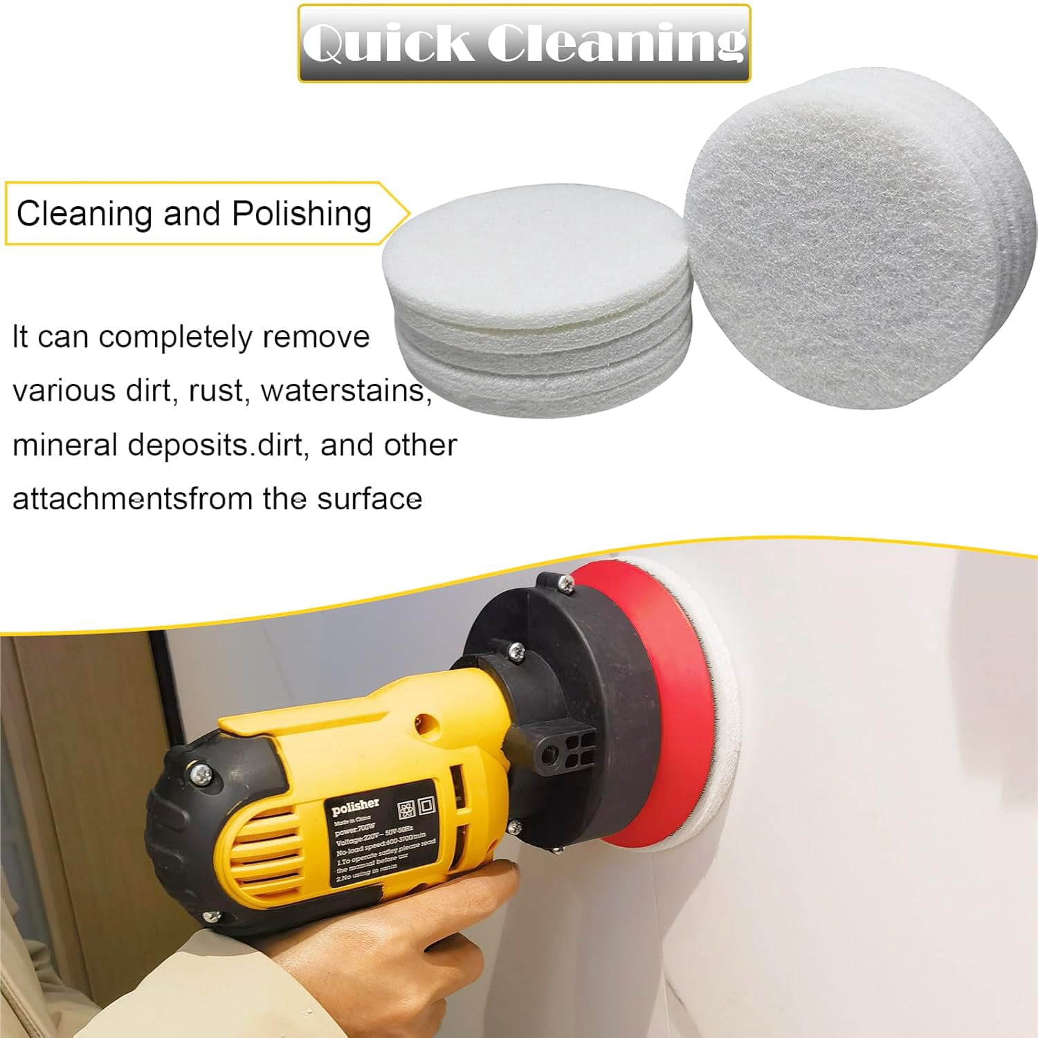 FRKSMD-10 Pack 5" 2000 Grit Non-Scratch Polishing Pad Hook & Loop Discs, Non-Abrasive Finishing Pads, Buff & Polish Finished Surfaces, Wood Oil & Wax Application, 5 Inch Orbital Sander Polishing Pad