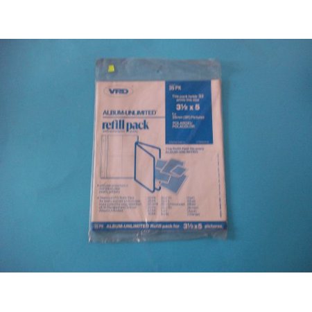 VPD Refill 35 PK With Extension Posts For 3 1/2" x 5" Pictures Holds 32 Prints