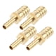 thumbnail image 1 of 4 piezas de 16 mm - 8 mm de forma recta espiga para manguera tubo de púas recto conector de montaje de manguera de latón, 1 of 1