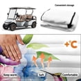 thumbnail image 6 of chaqlin Golf Cart Seat with Pockets Soft, Compatible with Sports Golf Carts Golf Cart Seat Covers(Hummingbird Floral Watercolor Print), 6 of 8