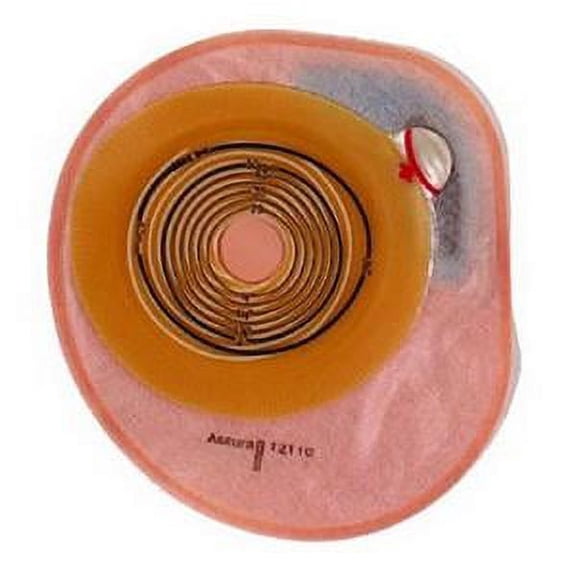 Coloplast Assura One-Piece Closed Mini Pouch, Filter, Cut-to-Fit 7/8'' to 2-1/2'' Stoma Box of 30