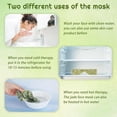 thumbnail image 4 of 1Pc Jade Eye Mask Hot Or Cold Stone Mask Jade Mask Jade Facial Eyes Sleeping Mask Eye Relief Mask Cover for Women Men Soothing, Cooling and Relief, 4 of 5