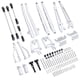 thumbnail image 1 of Suspensión de Aluminio Bewildely Pre-Runner 2WD Doble Haz para Eje 1/10 RC Crawler Axial SCX10 II 90046 90047 Modelo Plata B, 1 of 6