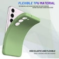 thumbnail image 4 of for Samsung Galaxy S24 Case Green, Scratch Resistant with Soft Touch, Slim Thin Phone Cover for Samsung Galaxy S24, 4 of 14