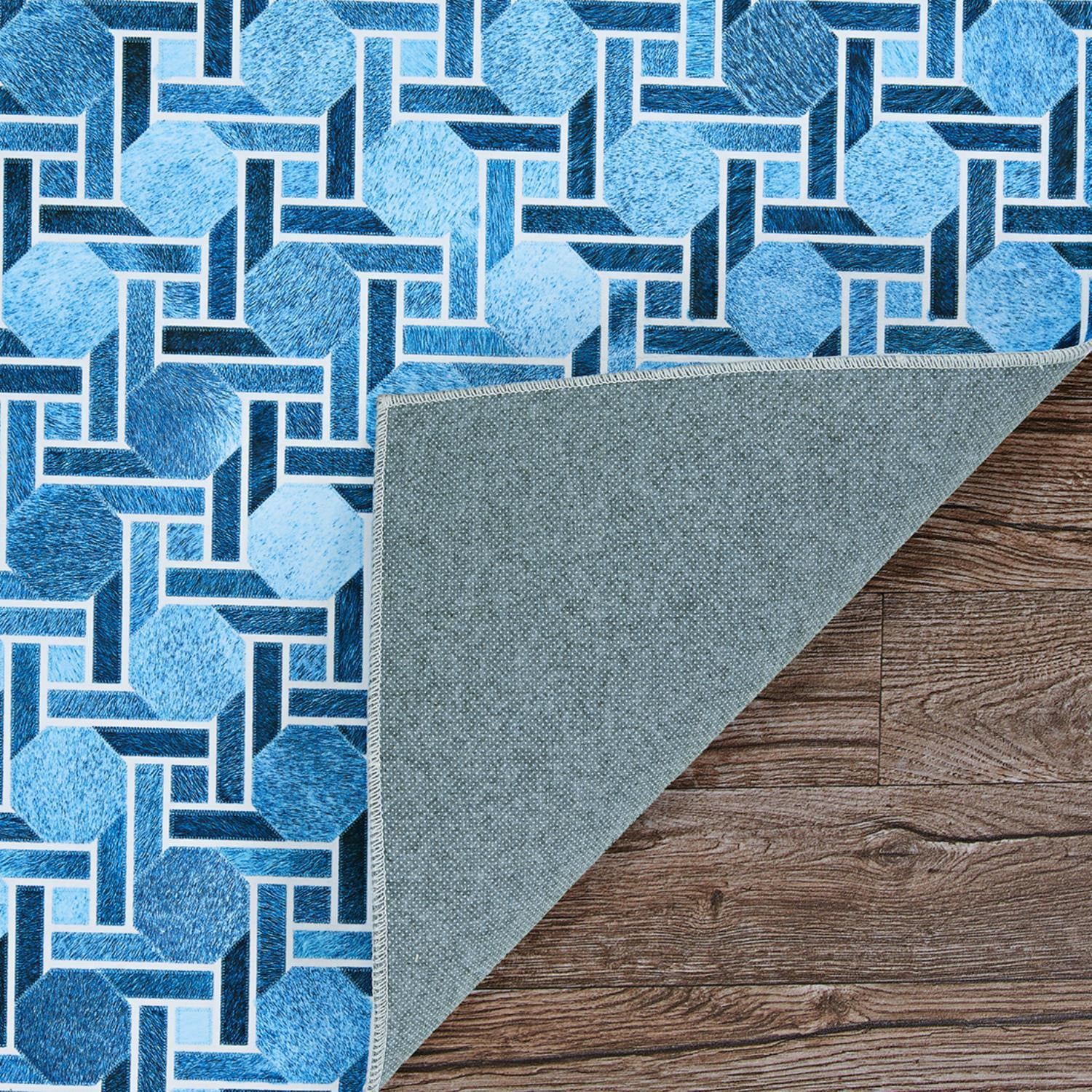 Couristan Prairie Solstice Area Rug, Marine Blue, 7'6" x 10'