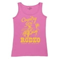 thumbnail image 5 of Country Girl Rodeo Women's Tank Top Vintage Cowgirl, 5 of 7