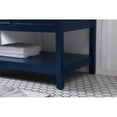 thumbnail image 5 of 48 inch single bathroom vanity in blue with backsplash, 5 of 8