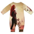 thumbnail image 2 of Descendants The Rise of Red Baby Rompers One-Piece Long Sleeve Jumpsuit Bodysuits Newborn Infant Toddler Outfit Kid Clothes Sets, 2 of 8