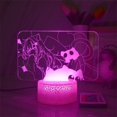 thumbnail image 1 of Luz nocturna LED 3D Nekohas Shizukus que cambia de color para niños, 1 of 3