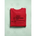 thumbnail image 3 of Vintage-Inspired Design Whimsical Quote Women's Sweatshirt, 3 of 3