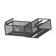 thumbnail image 5 of Cesta para debajo del gabinete de cocina, estante de almacenamiento eficiente para el escritorio de la cocina y la oficina Negro, 5 of 9