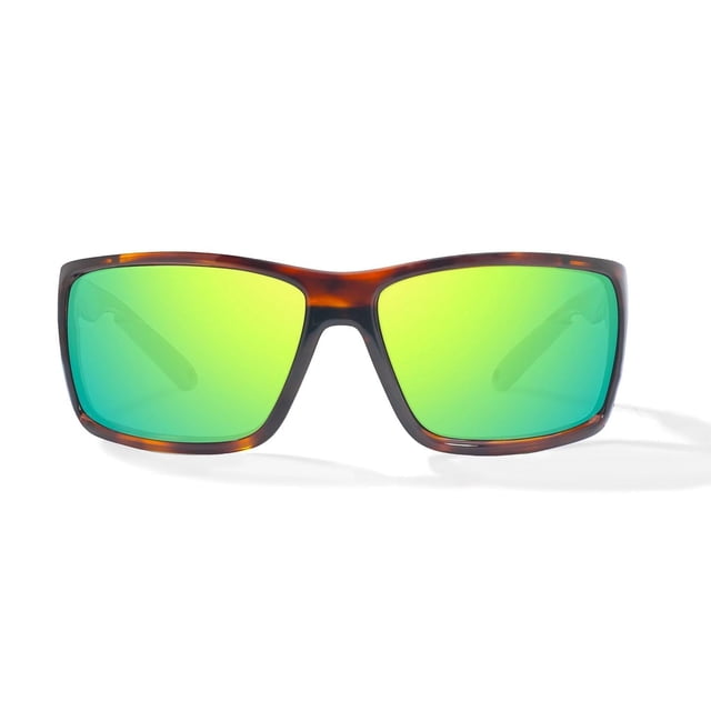 Gafas de sol Bajio Bales Beach, marrón tortuga, verde espejo