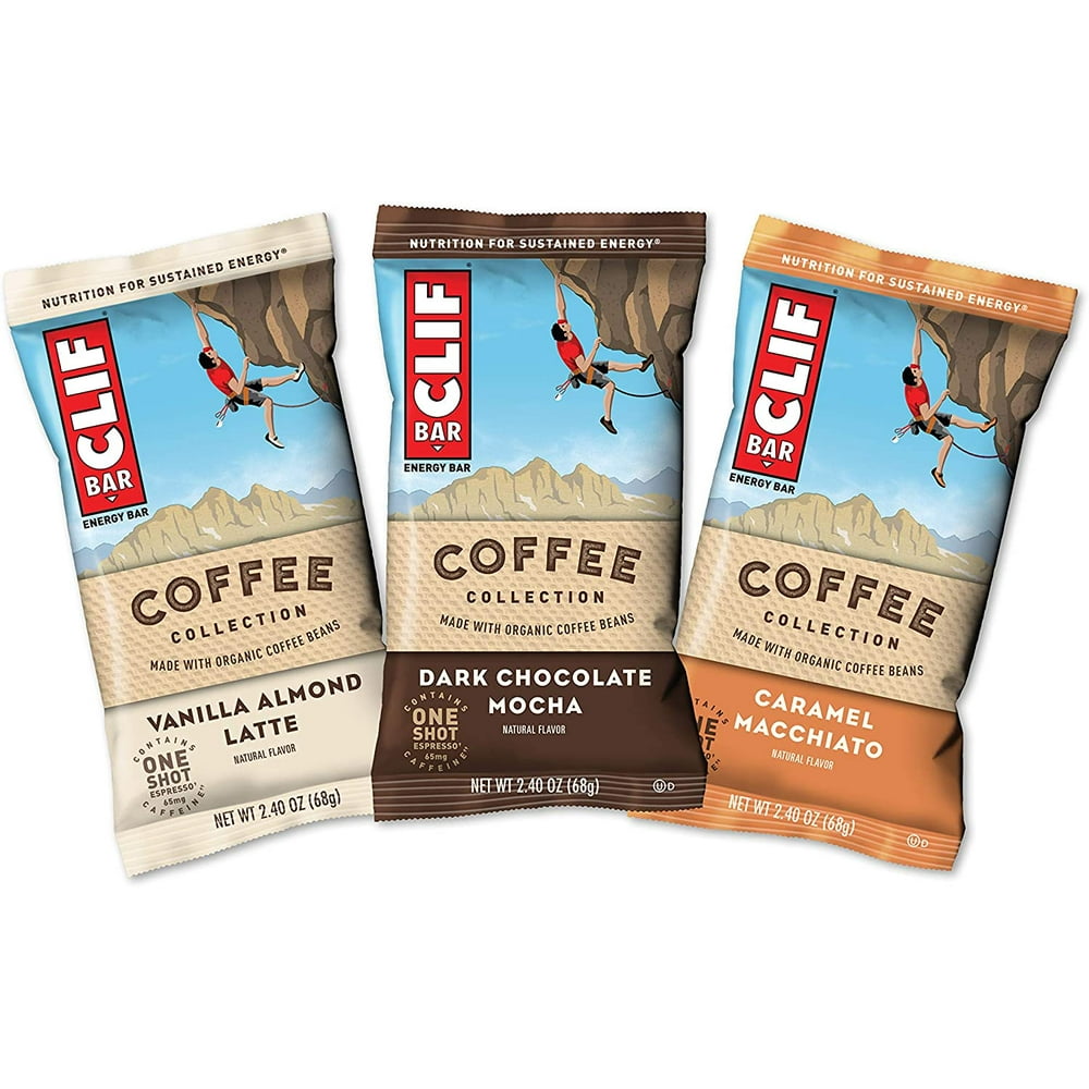 Clif Bars with 1 Shot of Espresso Energy Bars Coffee Collection