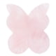 thumbnail image 1 of Tablero Guasha portátil de cuarzo rosa, herramienta de masaje para raspar Gua Sha, forma de mariposas, 1 of 14