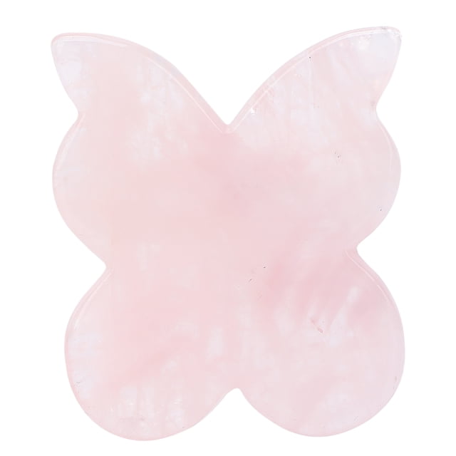 Scraping Board,Portable Rose Quartz Guasha Rose Quartz Guasha Board Gua Sha Scraping Massage Tool Best in Class