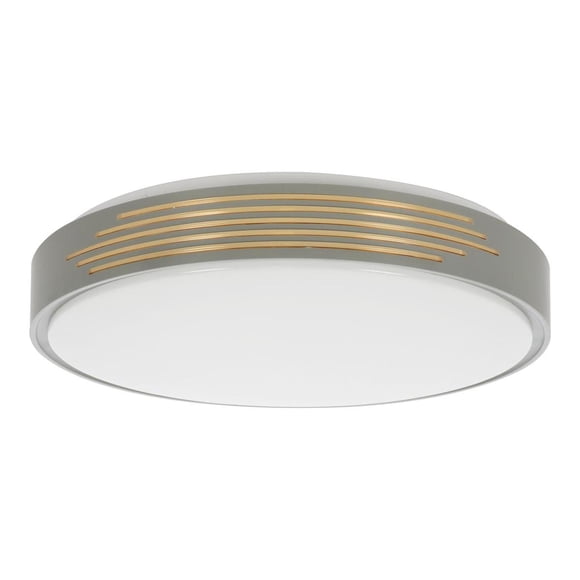 Plafón Led Decor Living Acrílico Blanco 38.5X8 Cm