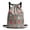 D, variant on Drawstring Backpack, Lightweight Storage Bag with Shoulder Straps Front Pocket Leaf Print Casual Sports Gym Travel Daily Use