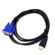 thumbnail image 1 of HDMI-compatible Male to VGA Male Video Converter Adapter Cable Cord - 6ft 1080p for HDTV DVD, 1 of 4