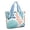 Coastal Coral, variant on Tote Bag for Women - Cute Cactus Shoulder Bag - Large Utility Work Duffle Bag with Zipper Handbag for Travel, Work, Sprots