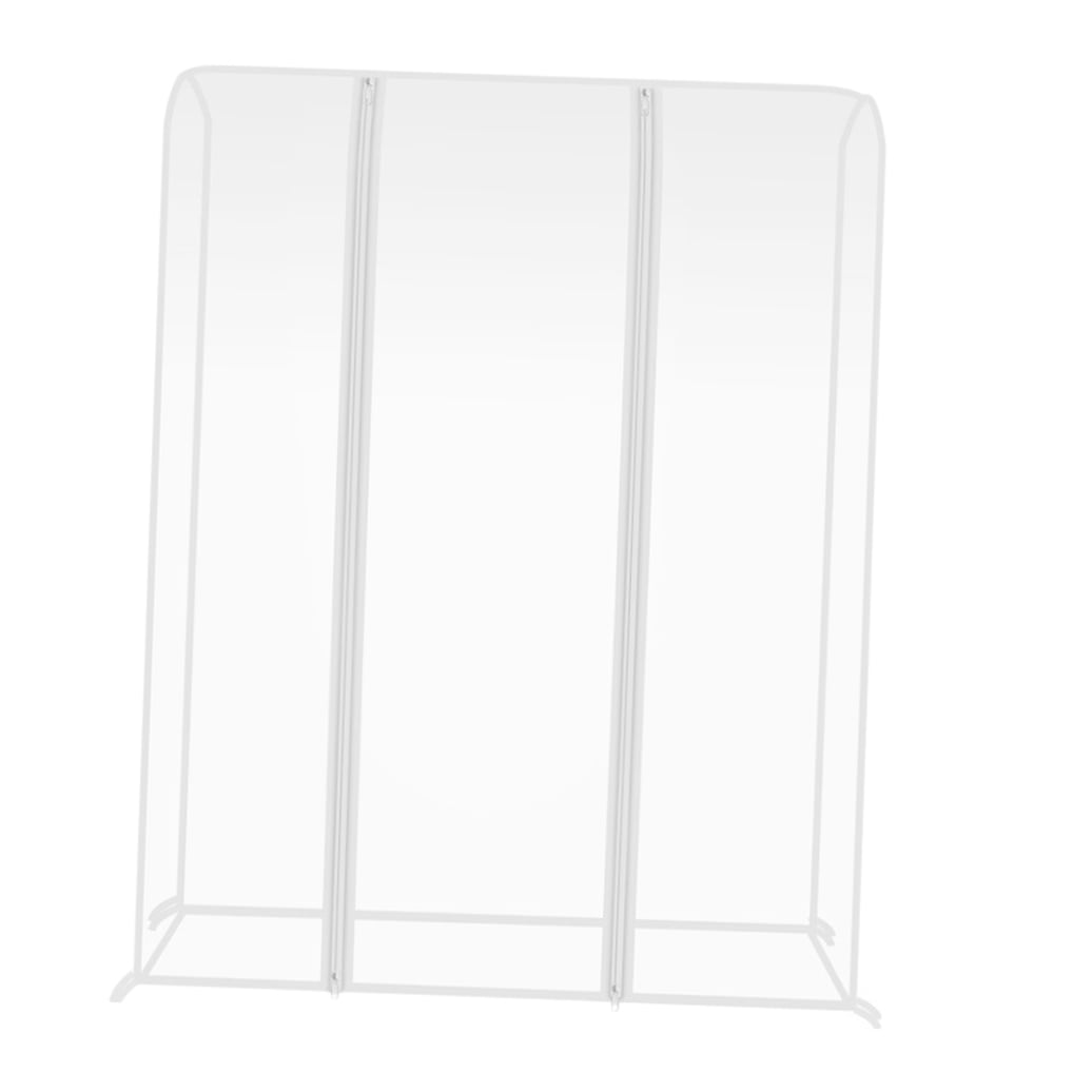 FRCOLOR Garment Clothes Cover Protector Closet Storage Bag Hanging Clothing Garment Rack Cover