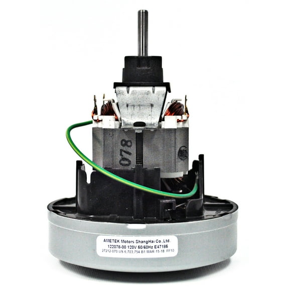 Ametek Lamb 5.1 Inch 120 Volt Thru Flow Motor for Hoover Windtunnel Vacuum 122078-00