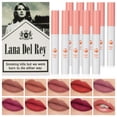 thumbnail image 1 of Juego de brillo de labios mate, caja de lápiz labial de cigarrillo, terciopelo, 10 Uds., 1 of 8