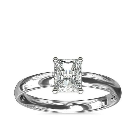 2.00 Carat Radiant Cut Natural Diamond Trendy Solitaire Ring for Ladies Solid 950 Platinum Size 7 by Diamond-Capitals