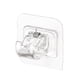 thumbnail image 2 of 2 uds ganchos de abrazadera para barra de cortina gancho de pared impermeable sin perforaciones para muebles (B), 2 of 4