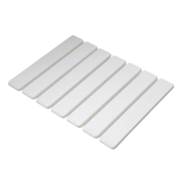 Wosthever Secaplatos funcional de piedra antigoteo, absorbente, ecológico, de diatomeas, ideal para encimeras (4030 cm) Mostrada blanco